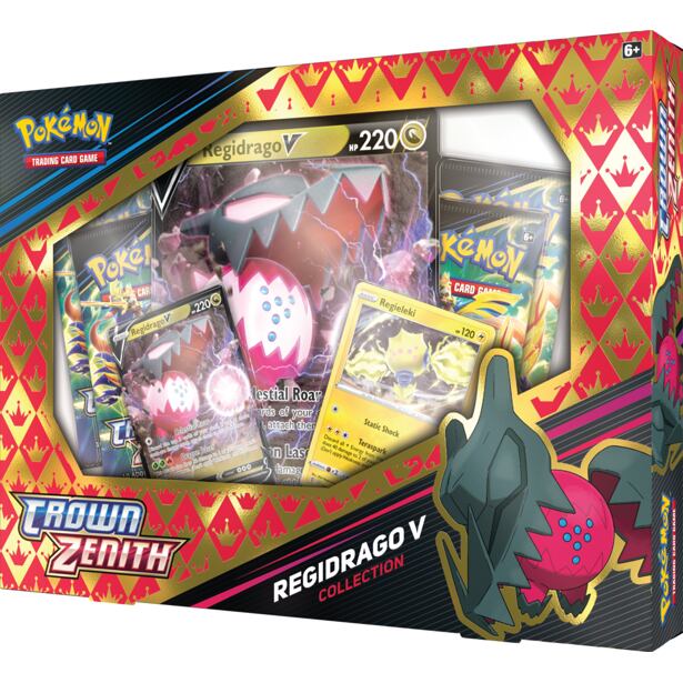 Pokémon TCG: SWSH12.5 Crown Zenith - Regieleki & Regidrago V Box