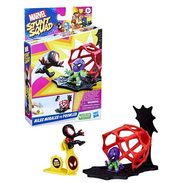 Hasbro Marvel Stunt Squad Fig and Feature figúrky, viac druhov