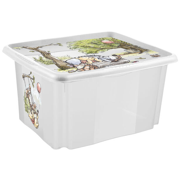 Úložný box s vekom malý Winnie 4,2l