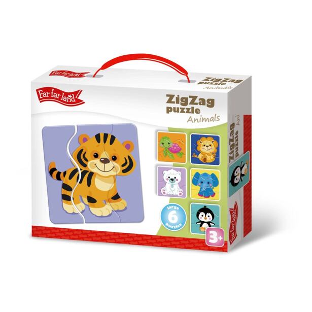 Kids Do ZigZag puzzle Zvířata
