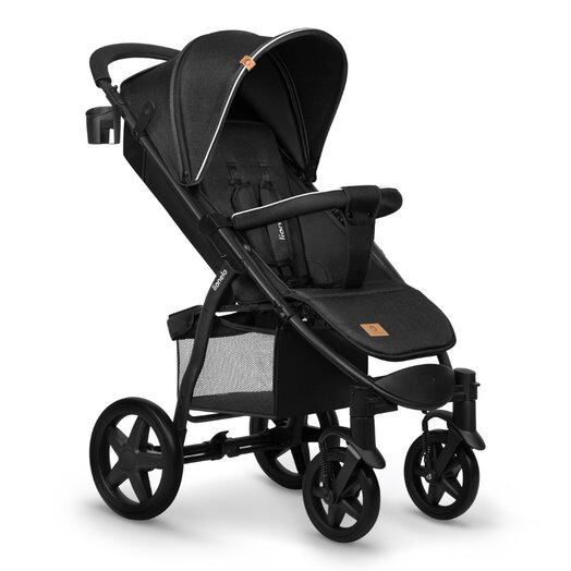 Športový kočík Lionelo ANNET PLUS black carbon