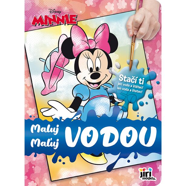 Jiri Models Maľuj vodou Minnie