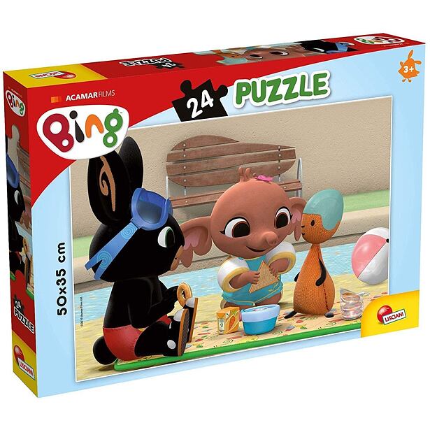 Lisciani Bing Piknik Puzzle 24 dílků