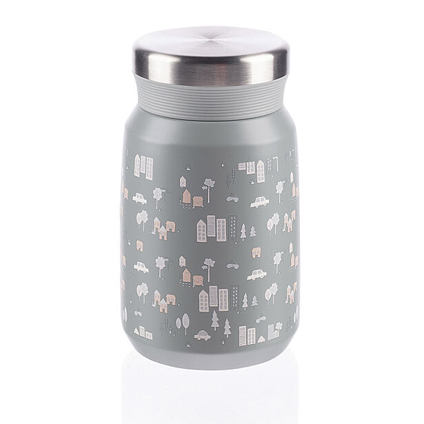 Zopa Termoska na jídlo 500 ml - šedá