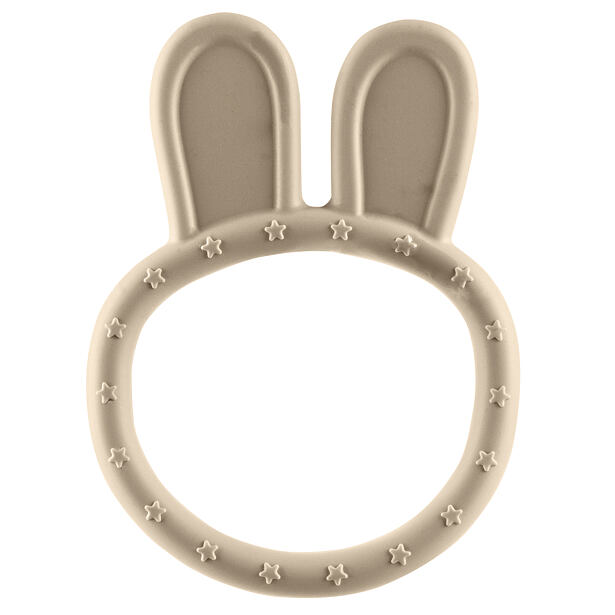 Zopa Silikonové kousátko Rabbit, béžové