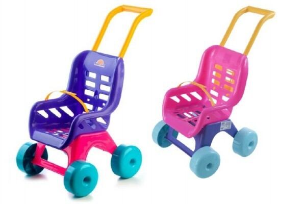 Kunststoff-Kinderwagen für Puppen