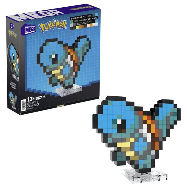 Mattel Mega Construx Pokémon Pixel Art - Squirtle