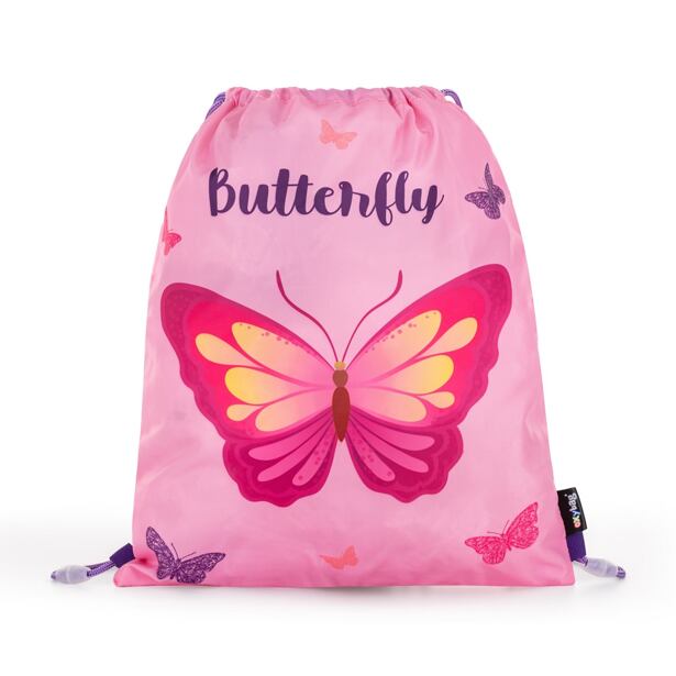 Oxybag Vrecko na cvičky Motýľ