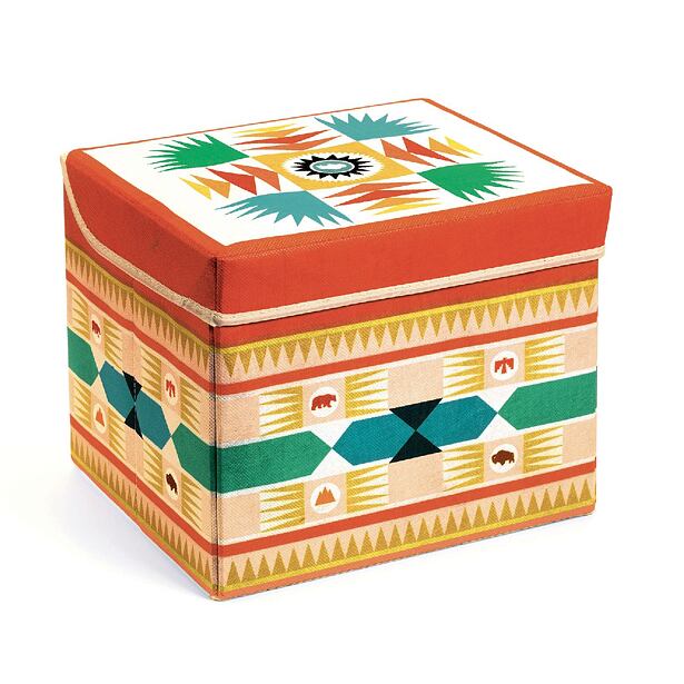 DJECO Box na hračky a sedátko Teepe