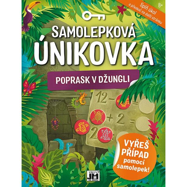 Jiri Models Samolepková únikovka Poprask v džungli CZ