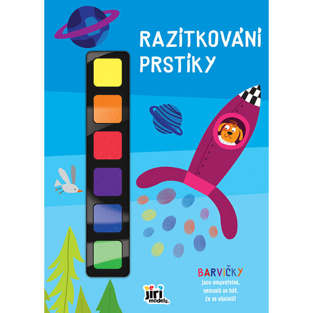 Jiri Models Pečiatkovanie prstíky Raketa