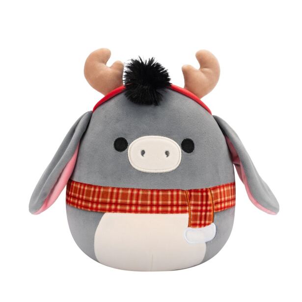 SQUISHMALLOWS Somár s parohmi a šálom - Jason