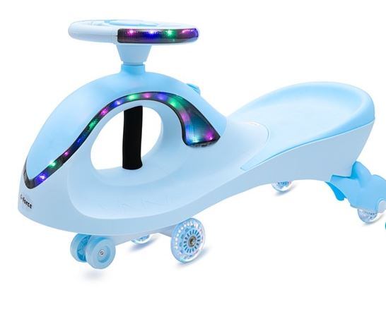 Gravitační odrážedlo pro děti s LED Baby Mix G-Force baby blue