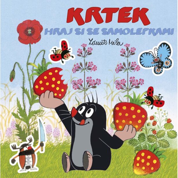 Akim Samolepkové obrázkové album "Hraj si se samolepkami"- Krtek 3