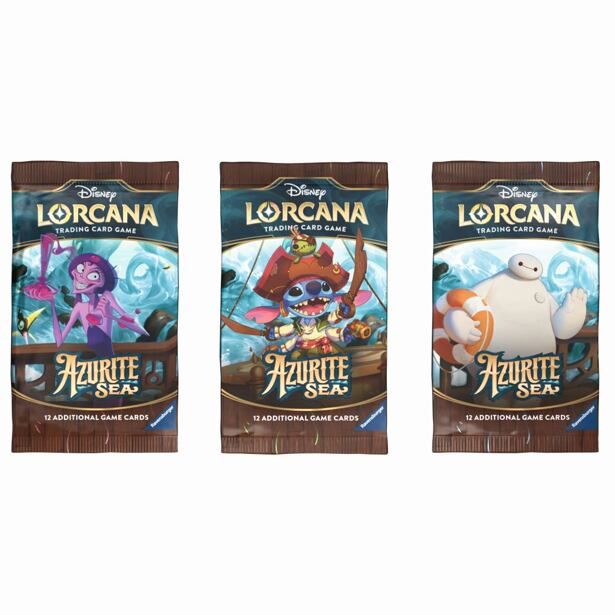 Ravensburger Disney Lorcana: Azurite Sea - Booster Pack