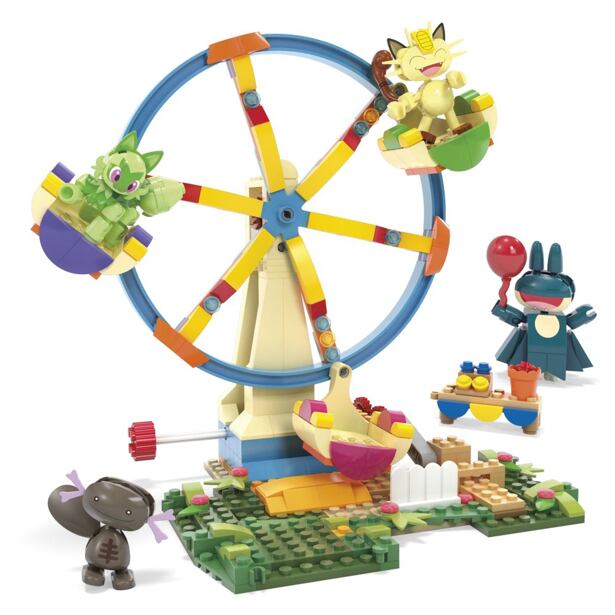 Mattel Mega Pokémon Pohyblivé zábavné ruské kolo