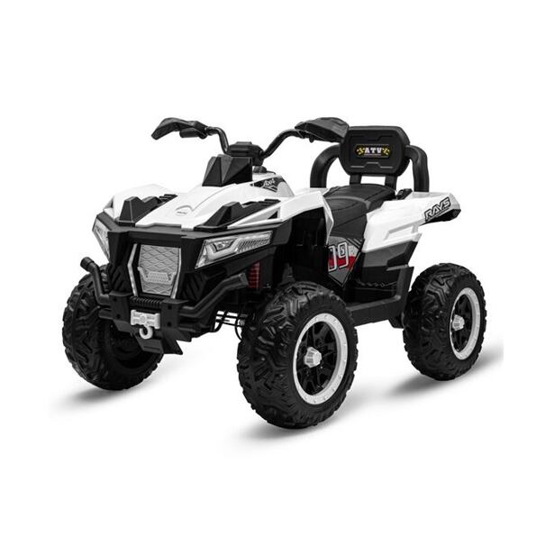Baby Mix Dětská elektrická čtyřkolka RAVE 4x4 bílá