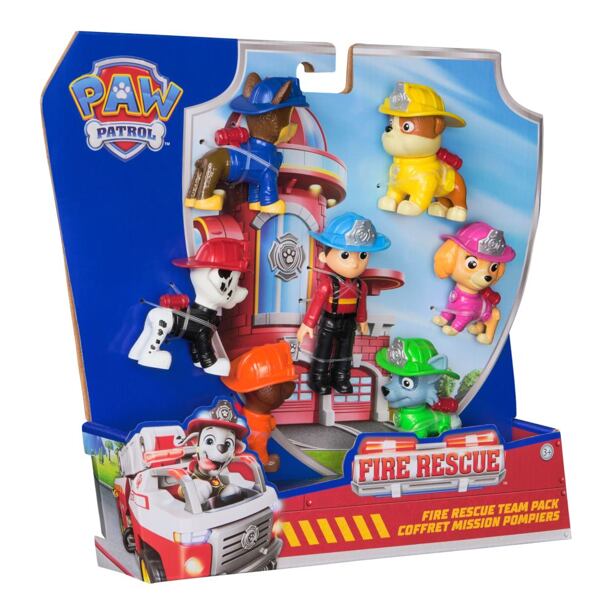 Spin Master Paw Patrol Fire Rescue Multibalenie figúrok
