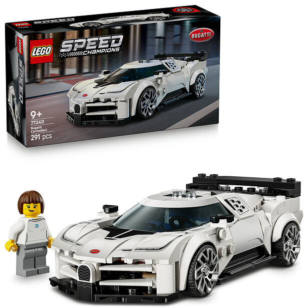 LEGO® Speed Champions 77240 Bugatti Centodieci Hypersportwagen