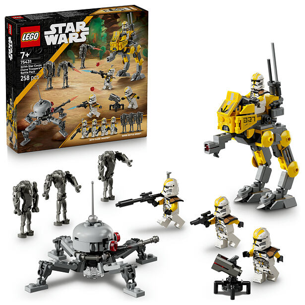 LEGO® Star Wars™ 75431 Bojový balíček klonových vojakov z 327. hviezdneho zboru