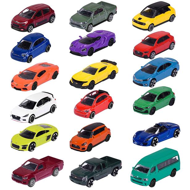 Majorette Autíčko kovové Street Cars, 18 druhů