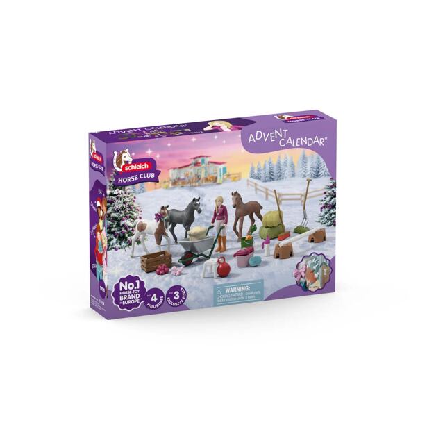 Schleich Adventskalender HORSE CLUB 2025 – Weihnachtswunderfohlen