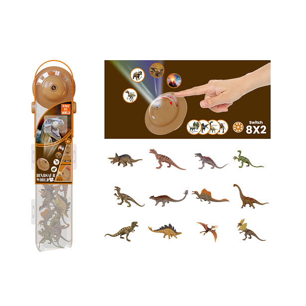 PLEJO Dinosauři s projektorem
