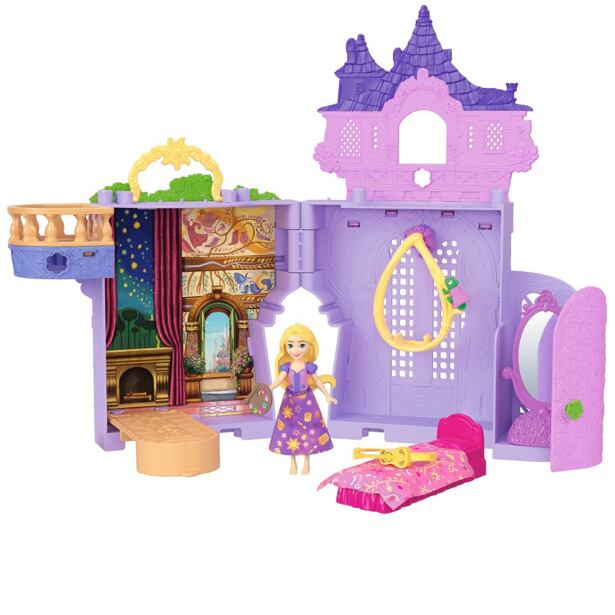Mattel Disney Princess Tower mit kleiner Lollipop-Puppe