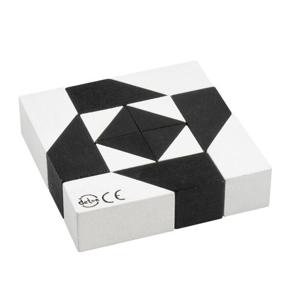 Detoa Tangram čiernobiely