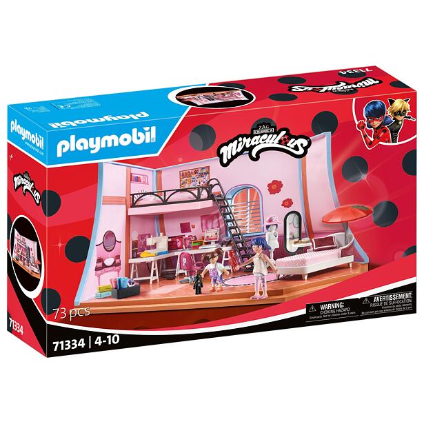 Playmobil Čarovná Lienka a Čierny kocúr: Marinettino podkrovie
