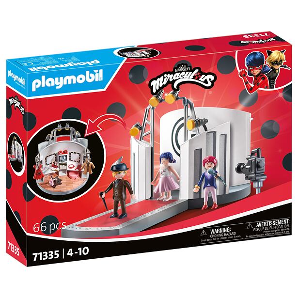 Playmobil Čarovná Lienka a Čierny kocúr: Fashion Show v Paríži