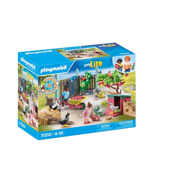Playmobil Malá slepačia farma v záhrade Tiny House