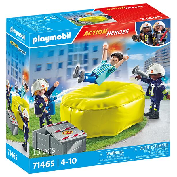 Playmobil Hasiči so vzduchovým vankúšom