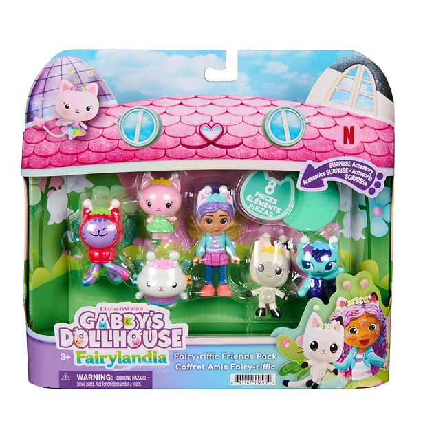 Pachet multiplu de figurine de zâne Spin Master Gabina's Magic House