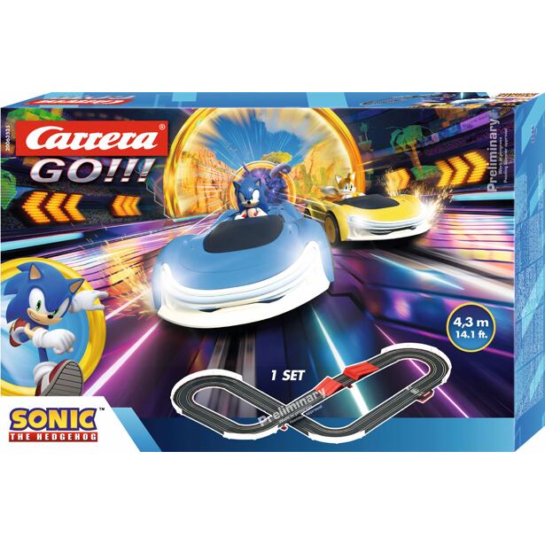 Carrera GO Autodráha 63525 Sonic