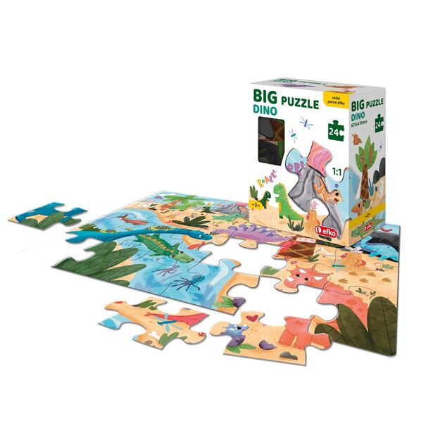 Efko Puzzle BIG – Dino 24 dílků