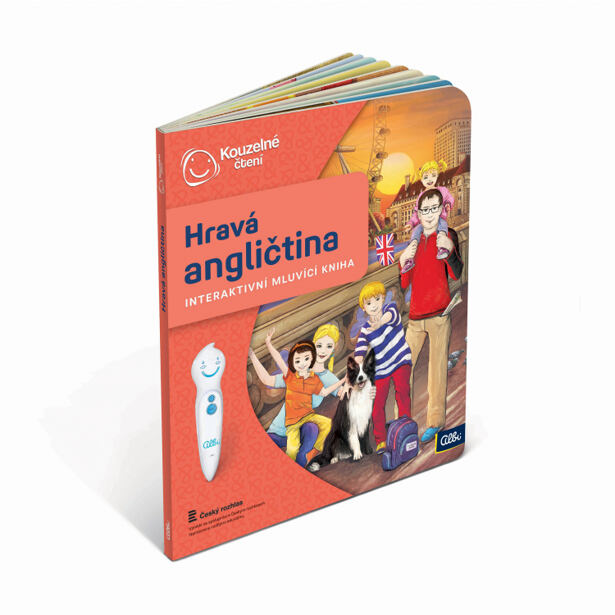 Albi Kúzelné čítanie: Kniha Hravá angličtina
