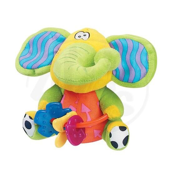 Playgro Šuštiace sloníča s hryzátkami