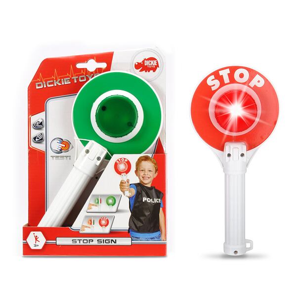 Dickie Policajné terč 25 cm, na batérie