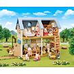 Sylvanian Families Dárkový set - Dům s modrou střechou, terasou a příslušenstvím