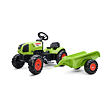 FALK Šliapací traktor Claas Arion s vlečkou
