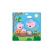 Dino Peppa Pig - Rodina 3-5 dílků baby Puzzle set