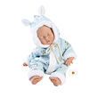 Llorens LITTLE BABY - spiaca realistická bábika bábätko s mäkkým látkovým telom - 32 cm