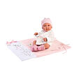 Llorens M843-28 oblečenie pre bábiku bábätko NEW BORN veľkosti 43-44 cm