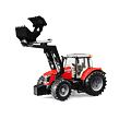 Bruder Traktor MASSEY FERGUSON + čelný nakladač
