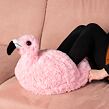 Cozy Noxxiez CS916 Flamingo – warmer Plüsch-Slipper