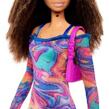Mattel Barbie modelka 206 - Dúhové marble šaty
