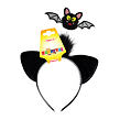 Rappa Kinder-Fledermaus-Stirnband mit Ohren