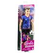 Mattel Barbie Fotbalová panenka Ken v modrém dresu