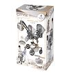 DeCuevas 90877 Skladací kočík pre dvojčatá bábiky s batôžkom CITY X - 91 cm